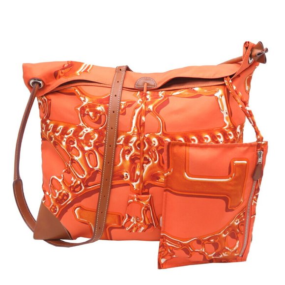 HERMES Orange Shoulder Bag - Picture 1 of 9